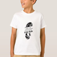 Fun Run Event Cause Charity Promotion T-Shirt