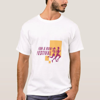 Fun & Run Festive Event Royale Designs T-Shirt