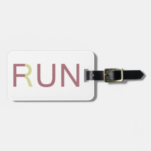 Fun Run Luggage Tag