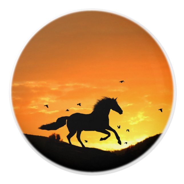 Fun Running Horse Knobs and Pulls (Front)