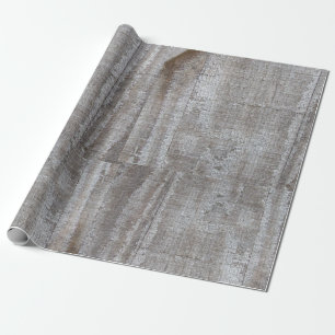 Fun, Rustic, Grey, Barnwood, Wrapping Paper