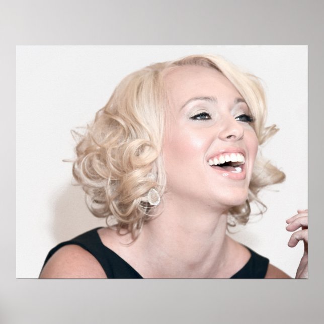 Fun Salon Poster!  Use to promote hair or make up Poster (Front)