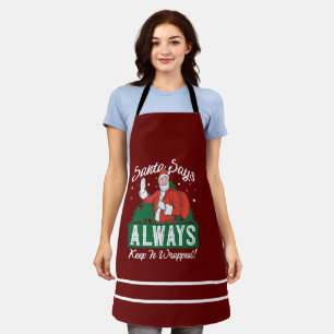 Fun Santa All-Over Print Apron