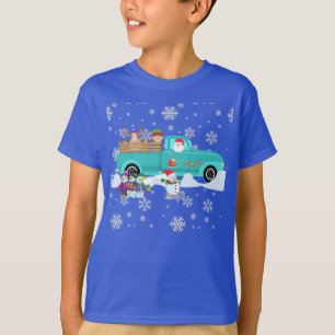Fun Santa Driving a Truck T-Shirt