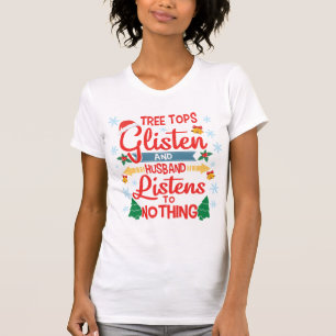 Fun sarcastic Christmas family matching T-Shirt