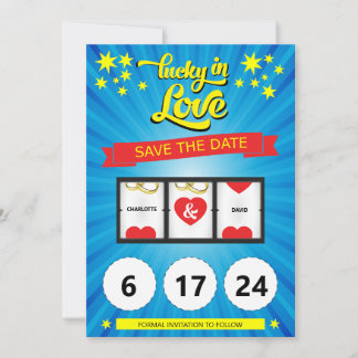 Fun Save the Date Wedding Announcement