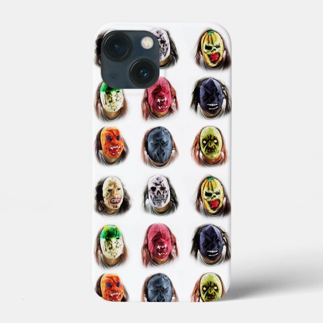 Fun Scary Masks Case-Mate iPhone Case (Back)