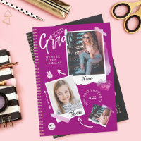 Fun Scrapbook Photo Album Notebook Then & Now Grad