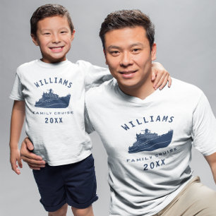 Fun Sea Cruise Ship Family Reunion Summer Vacation T-Shirt