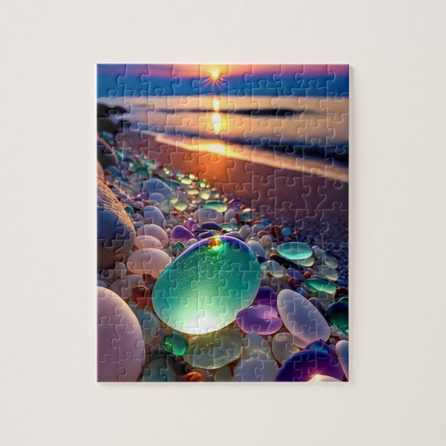 Fun Sea glass 110 piece puzzle (Vertical)