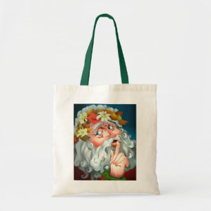 FUN SECRET SANTA GIFT BAG HOLIDAY TOTES BAGS
