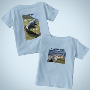 Fun See You Later Alligator Wildlife Baby T-Shirt