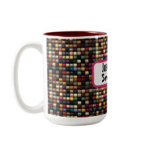 Fun Sewing Lover Colourful Thread Name 