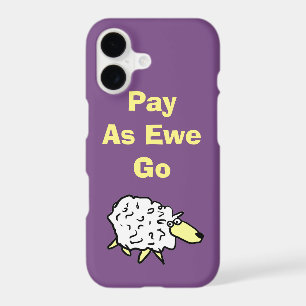 Fun Sheep Design Pay As Ewe Go!