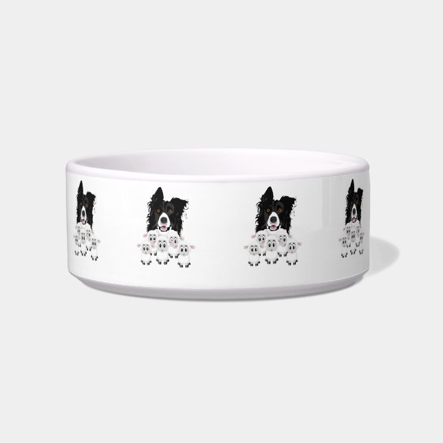 Fun Sheep Herding Dog Bowl (Front)