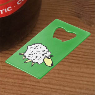 Fun Sheep in a Cartoon Style
