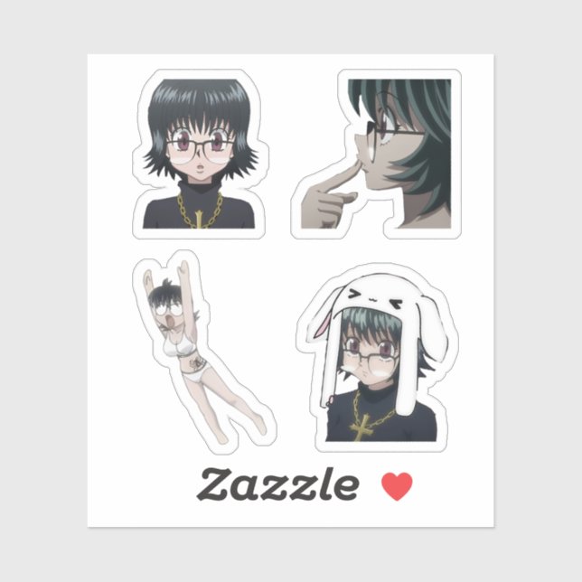 fun Shizuku Murazaki hunter x hunter sticker pack (Sheet)