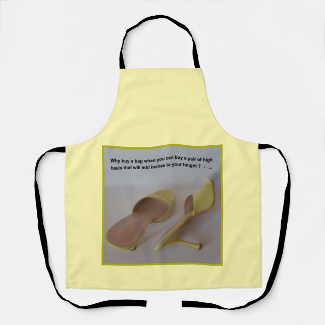 FUN SHOE IMAGE APRON (Front)