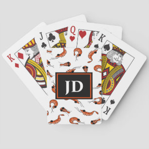 Fun shrimp bicycle poker playing cards