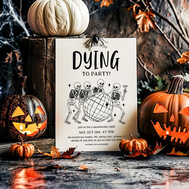 Fun Simple Halloween Party Invitation (Creator Uploaded)