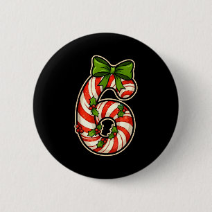 Fun Six Seven 6 7 Meme Design Christmas For Men Wo Cm Round Badge