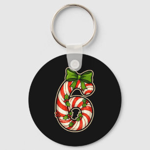 Fun Six Seven 6 7 Meme Design Christmas For Men Wo Key Ring
