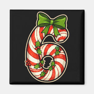 Fun Six Seven 6 7 Meme Design Christmas For Men Wo Magnet