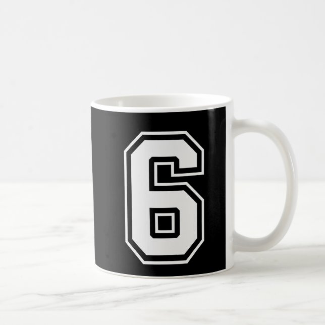 Fun Six Seven 6 7 Meme Design  Coffee Mug (Right)