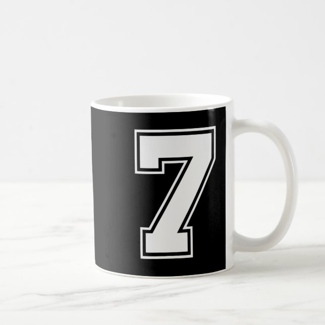 Fun Six Seven 6 7 Meme Design  Coffee Mug (Right)