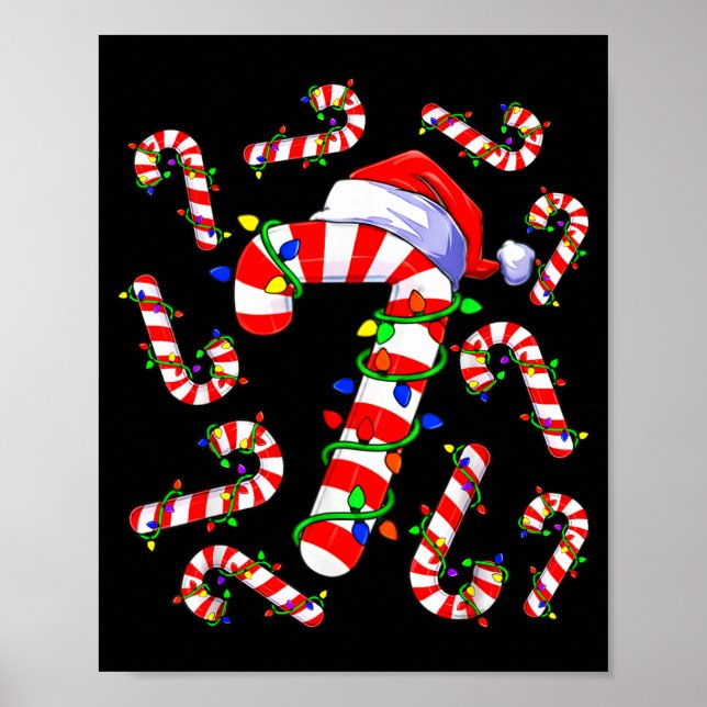 Fun Six Seven 6 7 Meme Design Couples Christmas Ca Poster (Front)