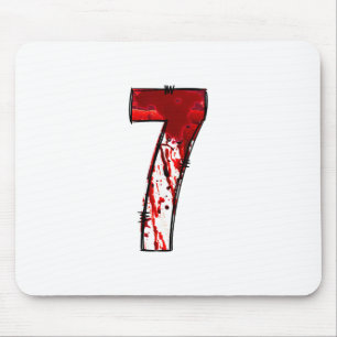 Fun Six Seven 6 7 Meme Design Couples Halloween Ho Mouse Mat