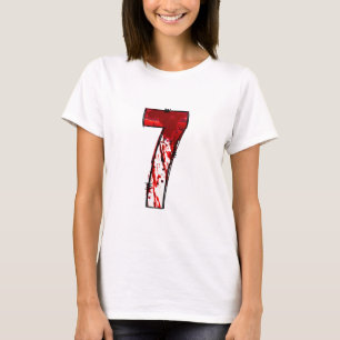 Fun Six Seven 6 7 Meme Design Couples Halloween Ho T-Shirt