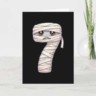 Fun Six Seven 6 7 Meme Design Couples Halloween Mu Card