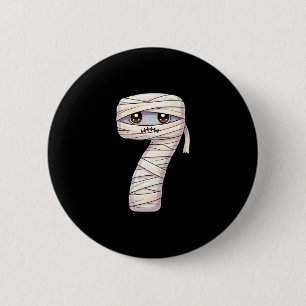 Fun Six Seven 6 7 Meme Design Couples Halloween Mu Cm Round Badge