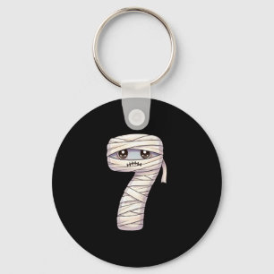 Fun Six Seven 6 7 Meme Design Couples Halloween Mu Key Ring