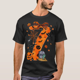 Fun Six Seven 6 7 Meme Design Couples Halloween T-Shirt