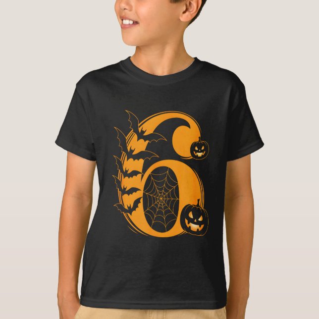 Fun Six Seven 6 7 Meme Design Couples Halloween  T-Shirt (Front)