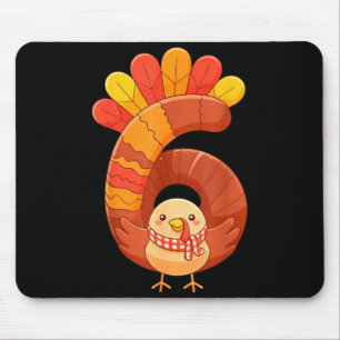 Fun Six Seven 6 7 Meme Design Couples Thanksgiving Mouse Mat