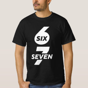Fun Six Seven Meme Design 6 7T-Shirt T-Shirt