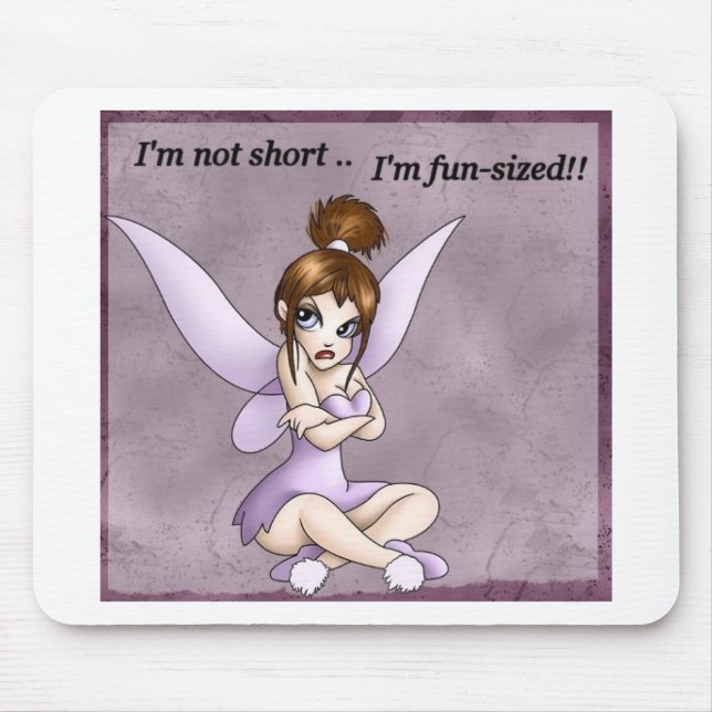 fun sized fairy mouse mat (Front)