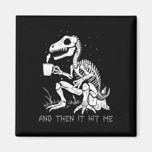 Fun Skeleton Dinosaur Costume Goth Men Women Hallo Magnet
