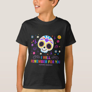 Fun Skull I Will Remember For You Heimerheimer Awa T-Shirt