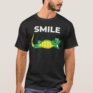 Fun Smile Crocodile For Reptile T-Shirt