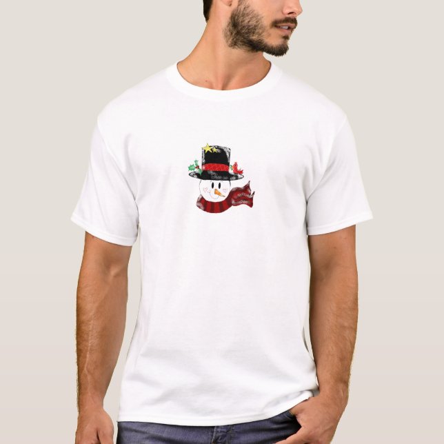 Fun Snowman T-Shirt (Front)