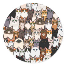 Fun So Many Cats and Kittens Collage