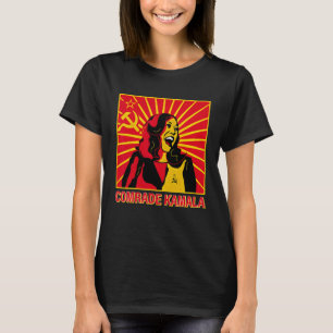 Fun Socialist Comrade Kamala Commie La Harris 2024 T-Shirt