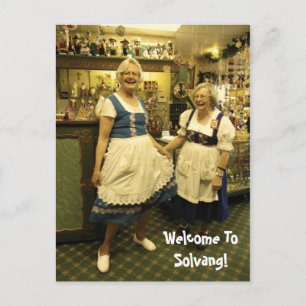 Fun Solvang Postcard! Postcard
