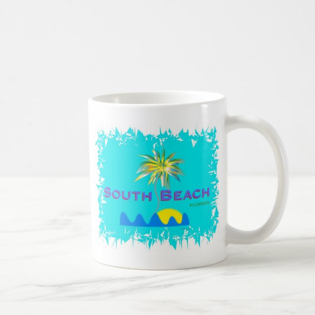 Fun South Beach, Florida Coffee Mug (Right)