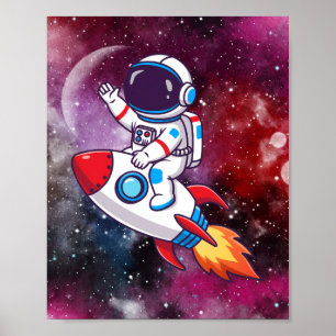 Fun Space Adventure Wall Art