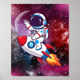 Fun Space Adventure Wall Art